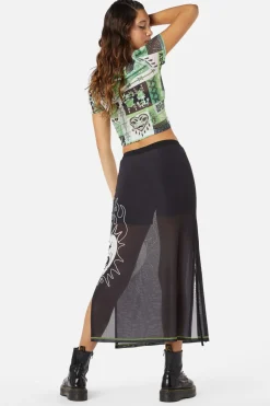 Women Dangerfield Skirts & Skorts*The End Mesh Drawstring Skirt