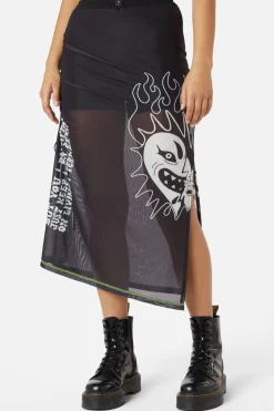 Women Dangerfield Skirts & Skorts*The End Mesh Drawstring Skirt
