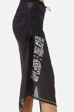 Women Dangerfield Skirts & Skorts*The End Mesh Drawstring Skirt