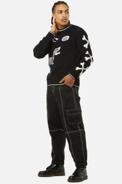 Men Dangerfield Jumpers & Knits*The Farewell Tour Badge Knit Jumper