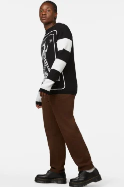 Men Dangerfield Jumpers & Knits*The Fool Stripe Knit Jumper