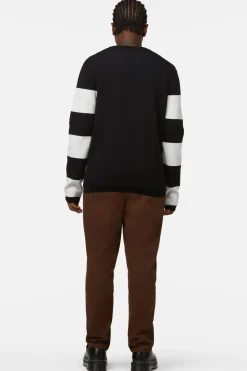 Men Dangerfield Jumpers & Knits*The Fool Stripe Knit Jumper