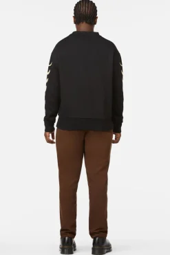 Men Dangerfield Jumpers & Knits*The Moon Print Long Sleeve Tee