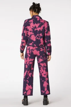 Women Dangerfield Jackets & Coats*Tie Dye Denim Ex Bf Jacket