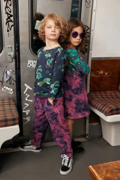 Kids Dangerkids Bottoms*Tie Dye Denim Kids Pants