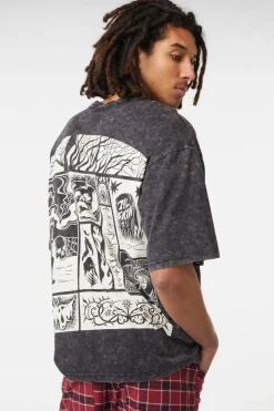 Men Dangerfield Shirts & Tees*Til Death Acid Wash Tee