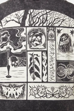 Men Dangerfield Shirts & Tees*Til Death Acid Wash Tee