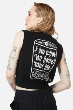 Women Dangerfield Blouses & Tops*Til Death Button Vest