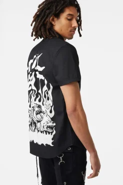 Men Dangerfield Shirts & Tees*Til Death D-Ring Short Sleeve Shirt