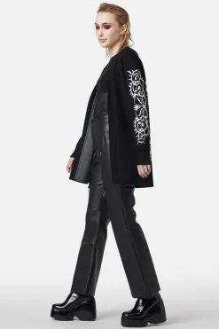 Women Dangerfield Knitwear & Cardis*Til Death Ornate Long Cardi