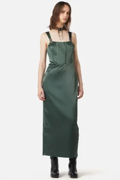 Women Dangerfield Corsets & Harnesses*Time Locked Satin Corset Dress