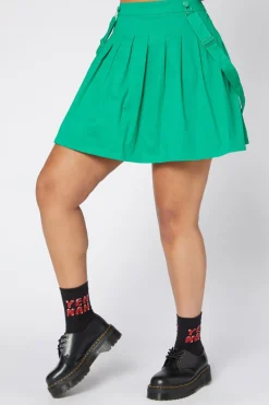 Women Dangerfield Dresses & Pinafores*Time Out Pleated Twill Pinny