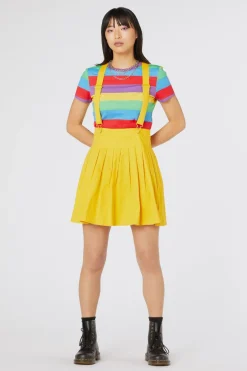 Women Dangerfield Dresses & Pinafores*Time Out Pleated Twill Pinny