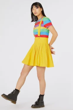 Women Dangerfield Dresses & Pinafores*Time Out Pleated Twill Pinny