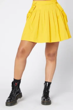 Women Dangerfield Dresses & Pinafores*Time Out Pleated Twill Pinny