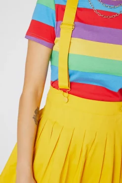 Women Dangerfield Dresses & Pinafores*Time Out Pleated Twill Pinny