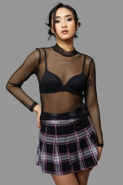 Women Black Friday Blouses & Tops*Toxin Mesh Top