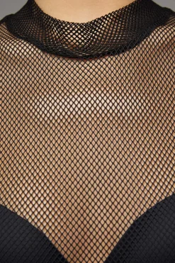 Women Black Friday Blouses & Tops*Toxin Mesh Top