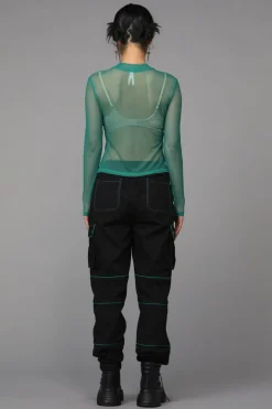 Women Black Friday Blouses & Tops*Toxin Mesh Top