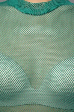 Women Black Friday Blouses & Tops*Toxin Mesh Top