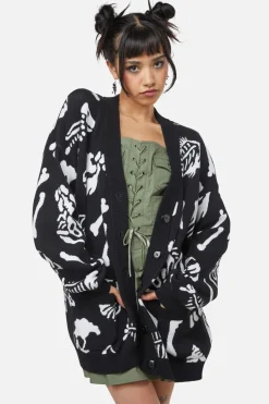 Women Dangerfield Knitwear & Cardis*Trace Fossils Utility Knit Cardi