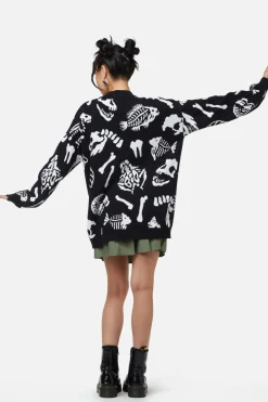 Women Dangerfield Knitwear & Cardis*Trace Fossils Utility Knit Cardi