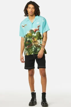 Men Dangerfield Shirts & Tees*Triassic Border Shirt