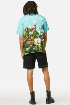 Men Dangerfield Shirts & Tees*Triassic Border Shirt