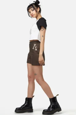 Women Dangerfield Blouses & Tops*Triassic Line Art Baby Tee