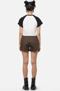 Women Dangerfield Blouses & Tops*Triassic Line Art Baby Tee