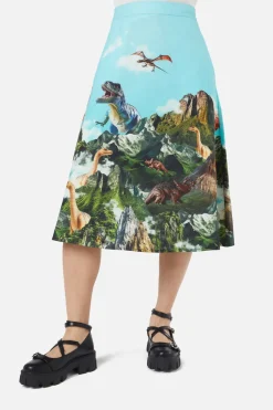 Women Dangerfield Skirts & Skorts*Triassic Scene Border Skirt