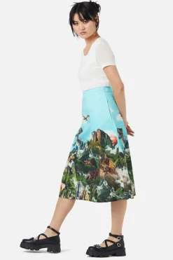 Women Dangerfield Skirts & Skorts*Triassic Scene Border Skirt