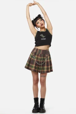 Women Dangerfield Skirts & Skorts*Triassic Tartan Pleated Skirt