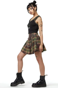 Women Dangerfield Skirts & Skorts*Triassic Tartan Pleated Skirt