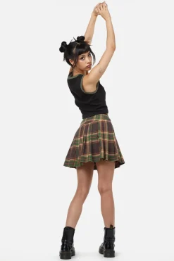 Women Dangerfield Skirts & Skorts*Triassic Tartan Pleated Skirt