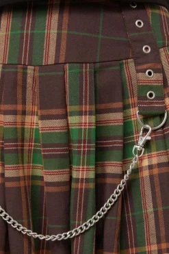 Women Dangerfield Skirts & Skorts*Triassic Tartan Pleated Skirt