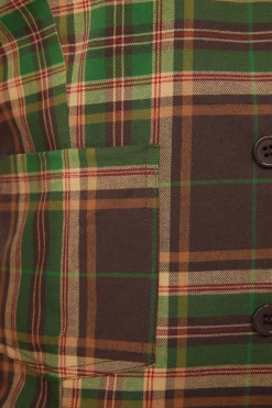 Men Dangerfield Coats & Jackets*Triassic Tartan Pocket Vest