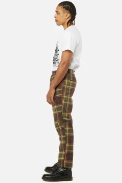 Men Dangerfield Pants & Shorts*Triassic Tartan Straight Leg Pants