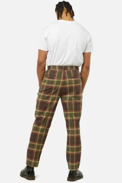 Men Dangerfield Pants & Shorts*Triassic Tartan Straight Leg Pants