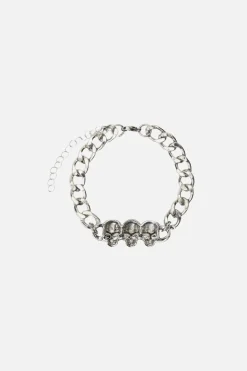 Accessories Black Friday Jewellery*Triple Skull Bracelet