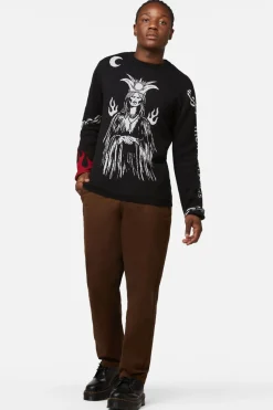 Men Dangerfield Jumpers & Knits*Truth Revealed Tarot Knit Jumper