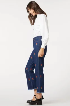 Women Princess Highway Pants & Jumpsuits*Tulip Embroidered Jean