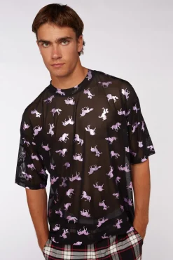 Men Dangerfield Shirts & Tees*Unicorn Unisex Mesh Top