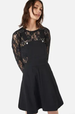 Women Dangerfield Dresses & Pinafores*Unity Bib U0026 Brace Pinafore