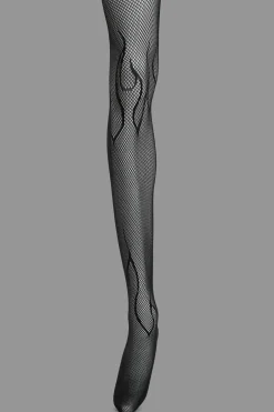 Accessories Black Friday Socks & Tights*Up In Flames Fishnets