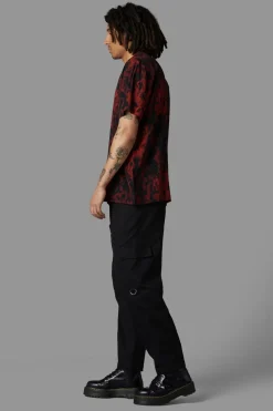 Men Black Friday Shirts & Tees*Up In Flames Short Sleeve Shirt