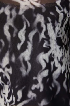 Women Black Friday Blouses & Tops*Up In Flames Top