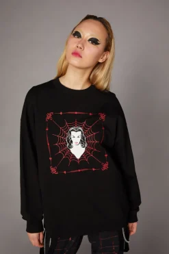 Women Black Friday Knitwear & Cardis*Vampire Print Sweater