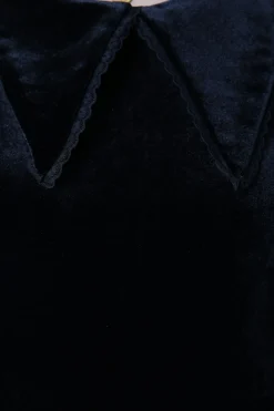 Women Black Friday Dresses & Pinafores*Velour Goth Maxi Dress