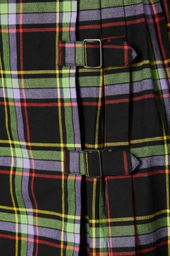 Women Black Friday Dresses & Pinafores*Vivid Tartan Goth Pinafore